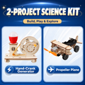 2-Project DIY STEM Science Kit for Kids project contents