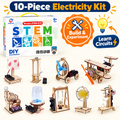 10-Piece Electricity Kit DIY STEM kit product photo