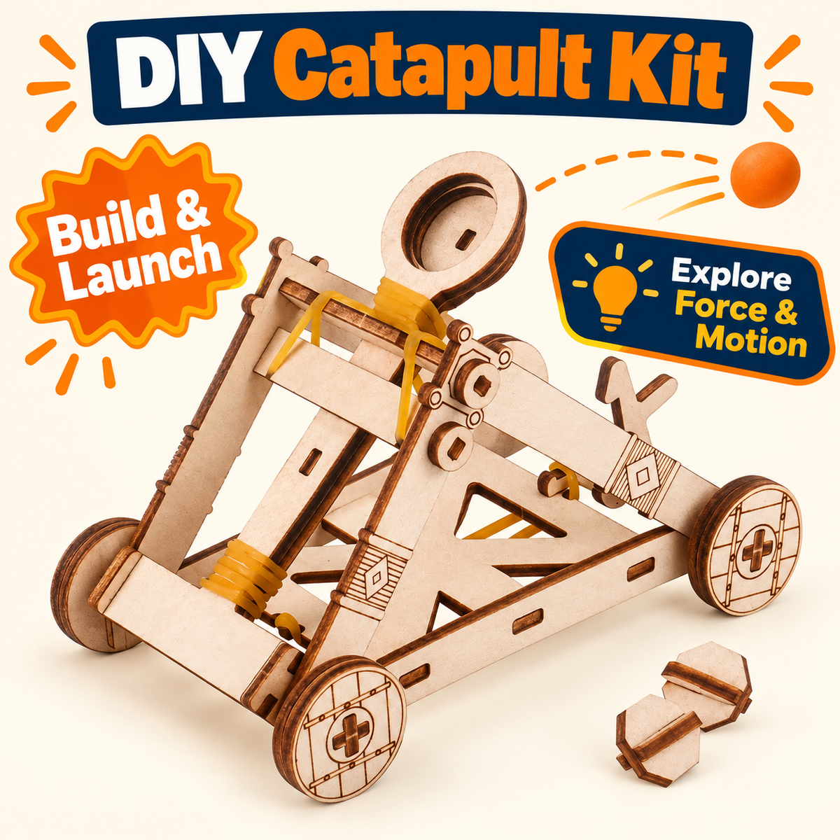 Catapult Kit DIY STEM kit product photo