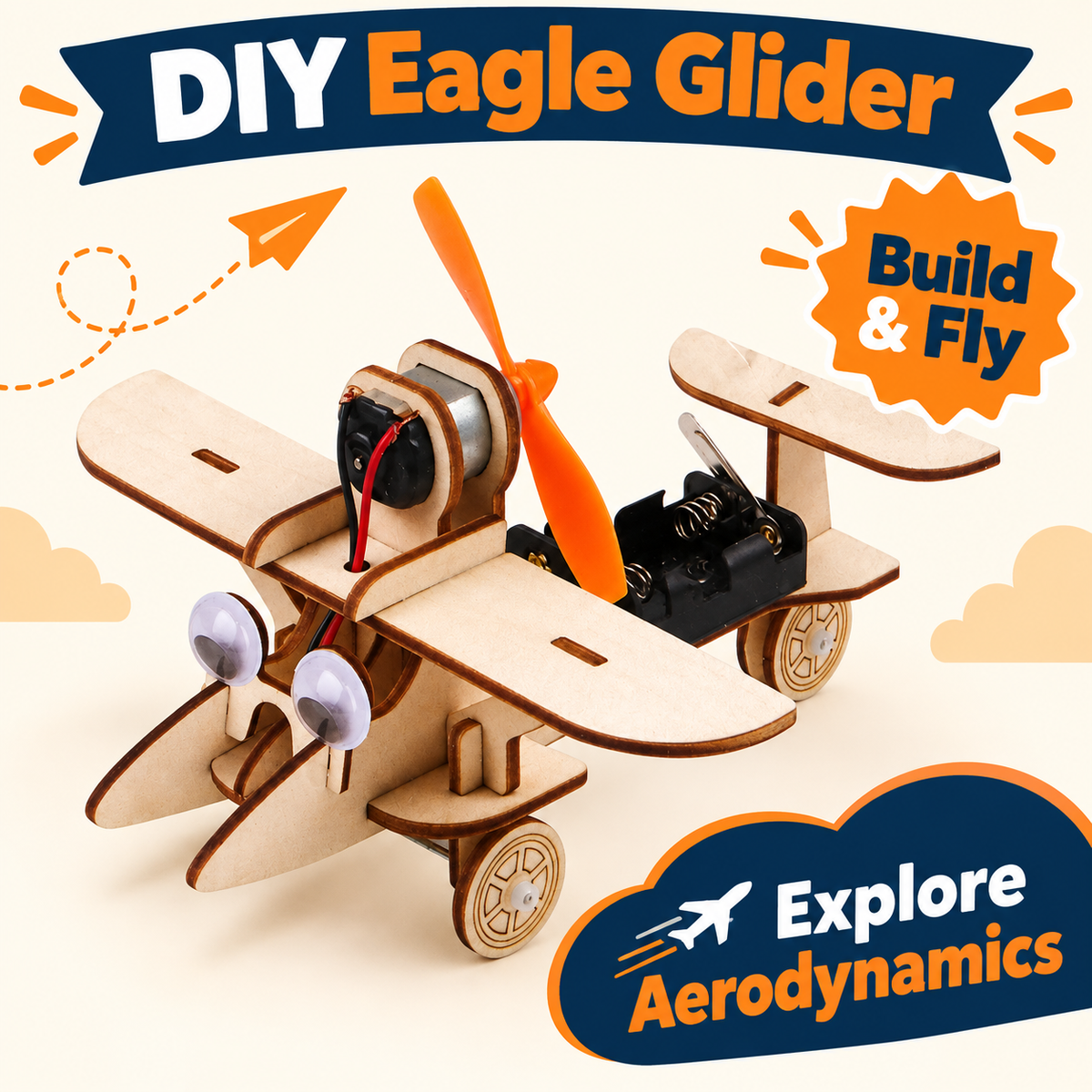 Eagle Glider DIY STEM kit product photo
