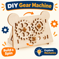 Gear Machine DIY STEM kit product photo