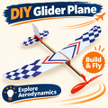 Glider Plane DIY STEM kit product photo