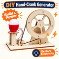 Hand-Crank Generator DIY STEM kit product photo