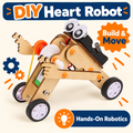 Heart Robot DIY STEM kit product photo
