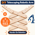 Telescoping Robotic Arm DIY STEM kit product photo